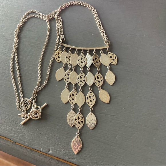 Lois Hill 925 Sterling Silver Chandelier Necklace - Picture 11 of 11